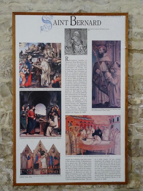 Les reliques de saint Bernard et des moines de Clairvaux à Ville sous la Ferté dans l'Aube