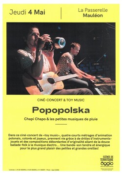 Ciné concert "Popopolska" à la Passerelle