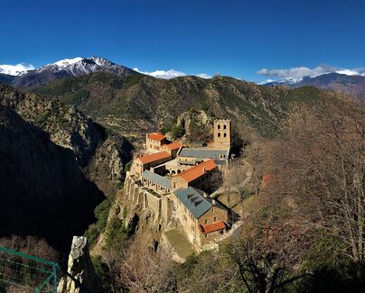 l'abbaye saint martin du canigo