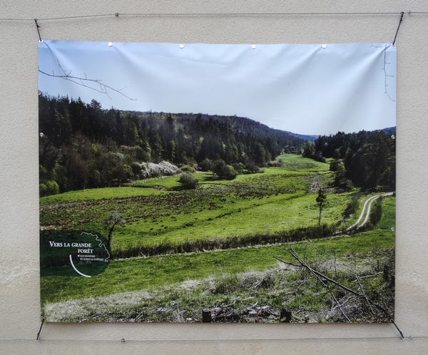 Les belles photos de paysages Châtillonnais ont décoré, l'été dernier, les murs de la cour du Musée du Pays Châtillonnais-Trésor de Vix