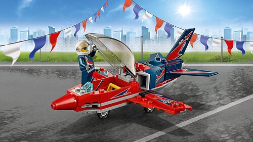 LEGO CITY - Airshow Jet (87 pièces)