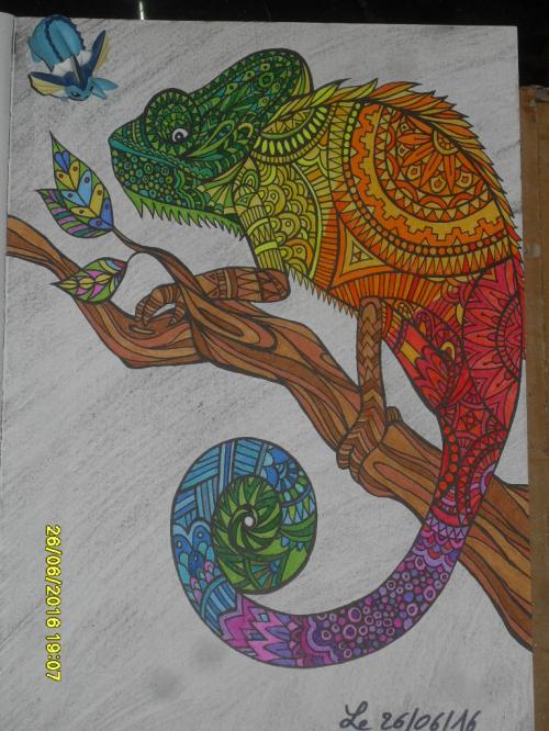 Caméléon du Bestiaire