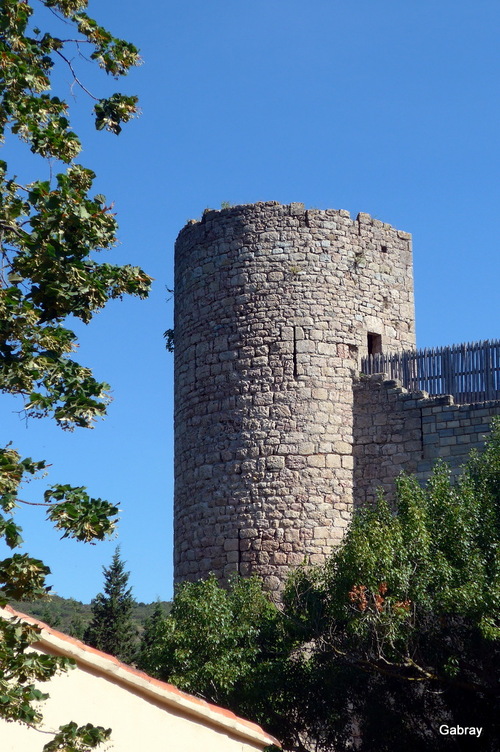 Villerouge Termenès : le château féodal ... n 2