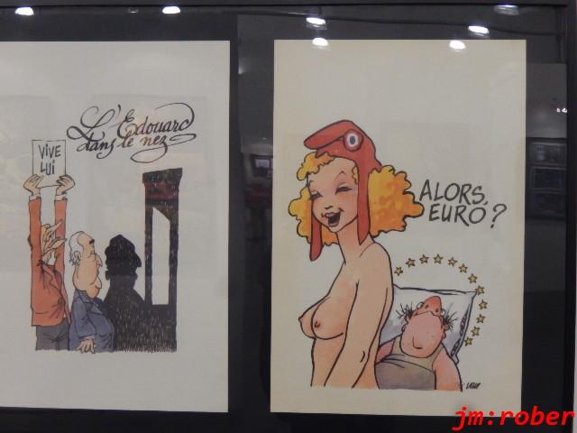 Saint Just Martel : C'était le 37ème salon international de la Caricature, de l'humour et le dessin de Presse
