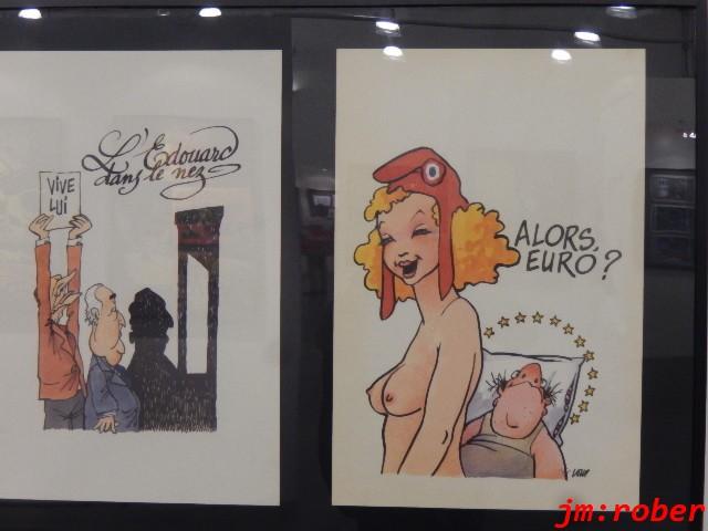 Saint Just Martel : C'était le 37ème salon international de la Caricature, de l'humour et le dessin de Presse