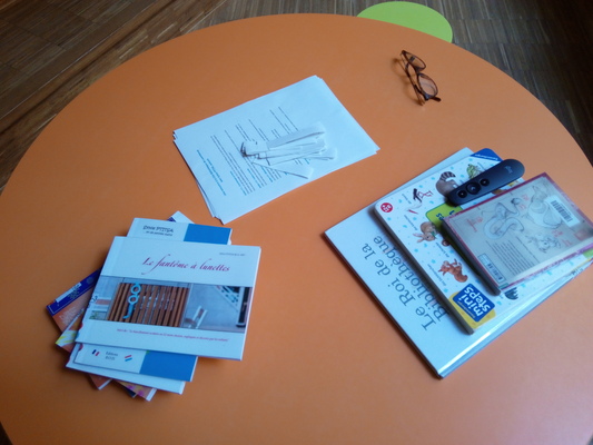 Ateliers d'écriture à la Cité-Bibliothèque avec les élèves du Lënster Lycée