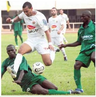 30.1.2011 à Bangui Real Bangui-MCA 1-1 Africain C.L