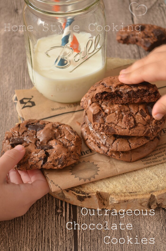 {Re} Decouvrez les Outrageous Chocolate Cookies