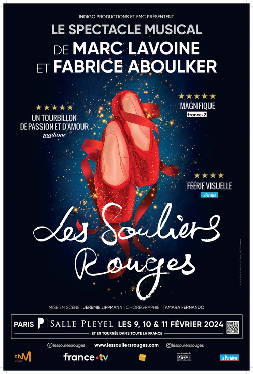 Les Souliers Rouges, reprise du spectacle à la Salle Pleyel les 9, 10 et 11/02