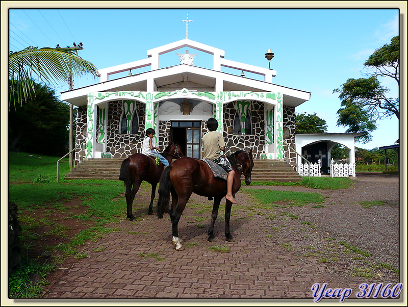 Eglise d'Hanga Roa - Rapa Nui (île de Pâques) - Chili