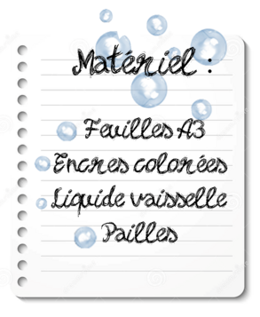 Vers le cercle... des bulles d'encre