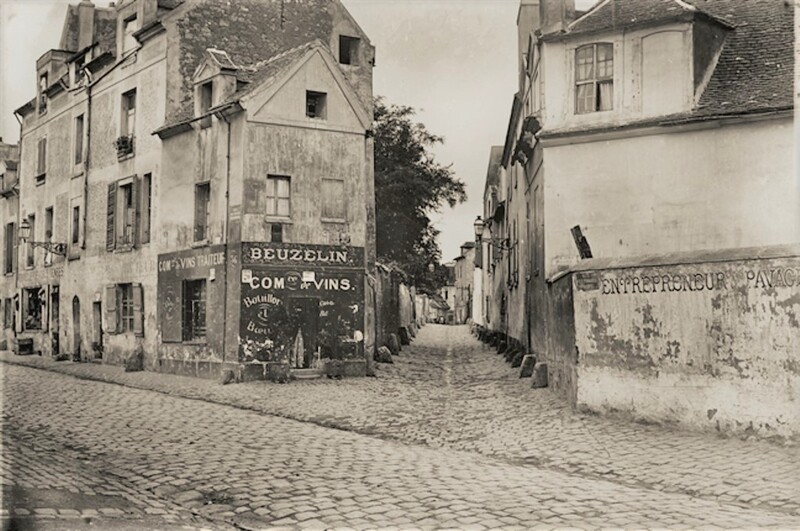 Rue des Fossés-Saint-Marcel. Photographie Charles Maleville