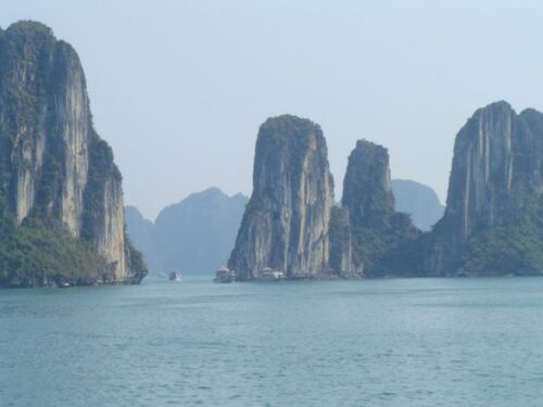 3 mars, les baies d'Halong