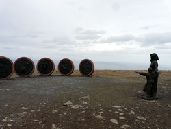 Le soleil de minuit à Nordkapp