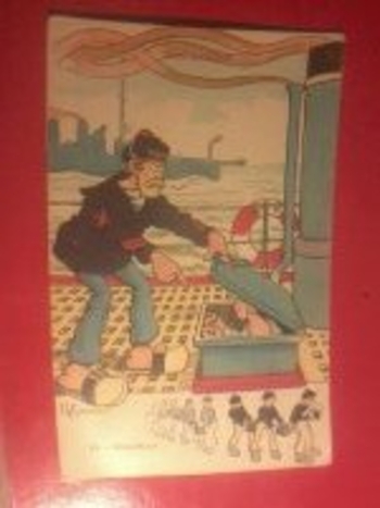 Carte-postale Ancienne illustrÃ©e ThÃªme La Marine - vers 1930