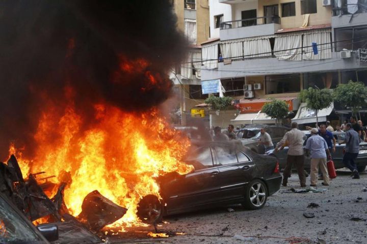 attentat à la voiture piégée dans un quartier chiite de Beyrouth