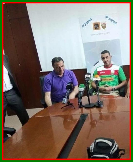 Samedi 4.6.2016 Djemaouni Antar signe pour 2 ans