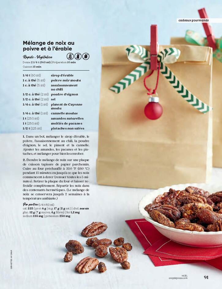 Recettes 10: Noël - Cadeaux gourmands (15 pages)