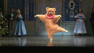 dance ballet dancing bear ballet nutcraker