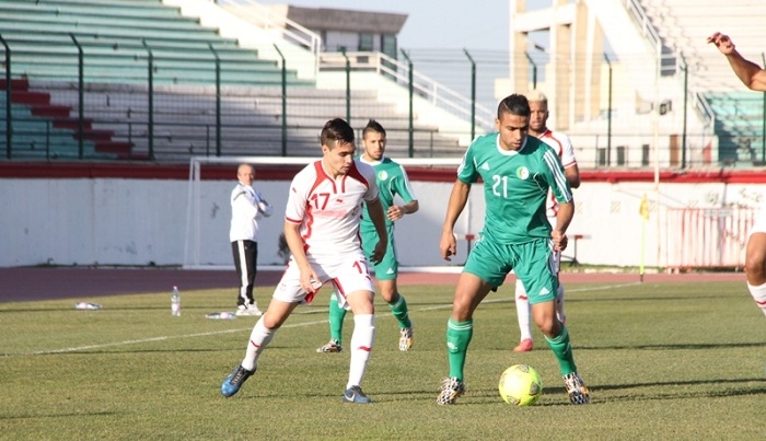 12.01.2015 - Amical Olympique  Algérie- Tunisie (0-1)
