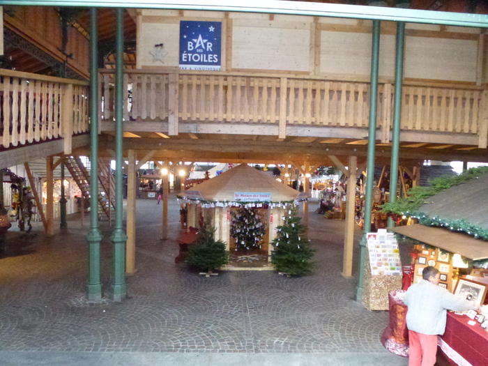 Un marché de Noël en suisse....