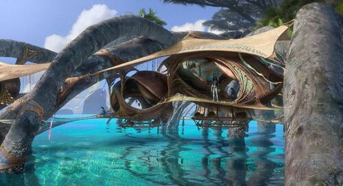 Avatar 2 : un décor inédit de la planète Pandora dévoilé par un concept art