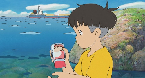 ponyo sur la falaise 