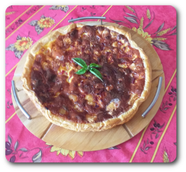 Tarte Aux Fromages Et Lardons (Restes)