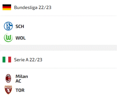 Affiche des matchs de foot sur ClicnScores Côte d’Ivoire