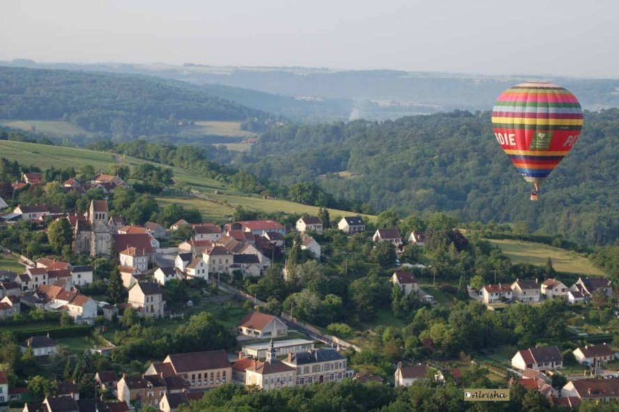 MONTGOLFIERES 8033 al château