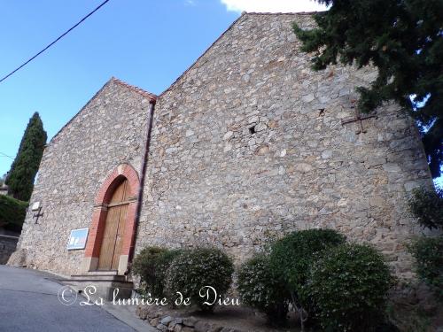 Amélie-les-bains, l'église Saint Martin (Palalda)