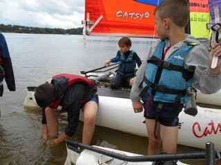 Journée paddle et catamaran à Ploërmel