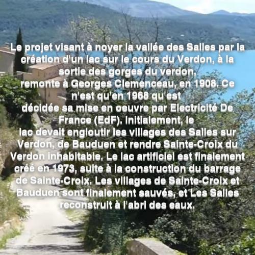 Dessin et peinture - vidéo 3542 : Peindre un paysage de Provence (France) : le lac de sainte croix - aquarelle.