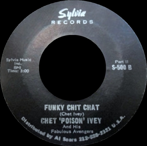 Chet Ivey : CD " A Dose Of Soul : The Sylvia Funk Recordings 1971-1975 " BGP Records CDBGPD 301 [ UK ] le 24 Février 2017