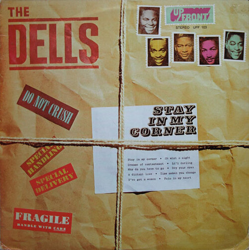 The Dells : Album " Stay In My Corner " UpFront Records UPF-103 [ US ]