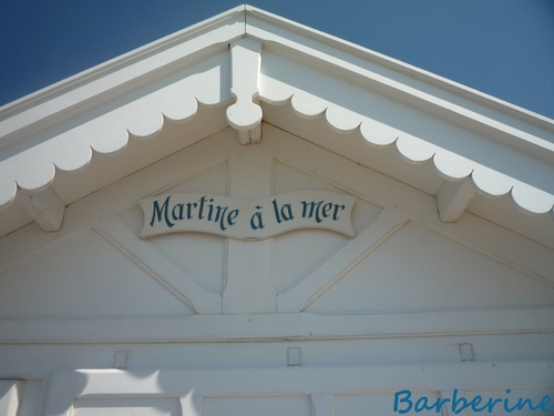 Martine à la mer !