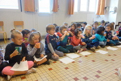 La semaine du goût en maternelle