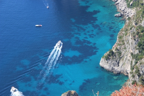 Capri : balade jusque la villa Jovis (nord-est)