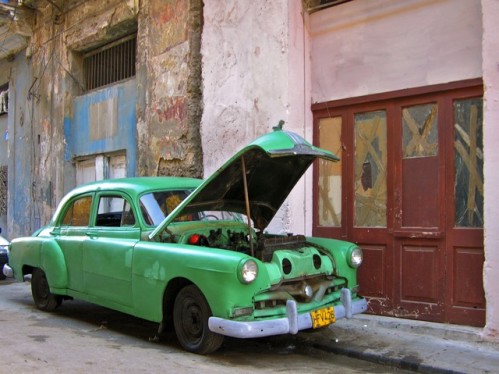 Voiture cheap cubaine miniature