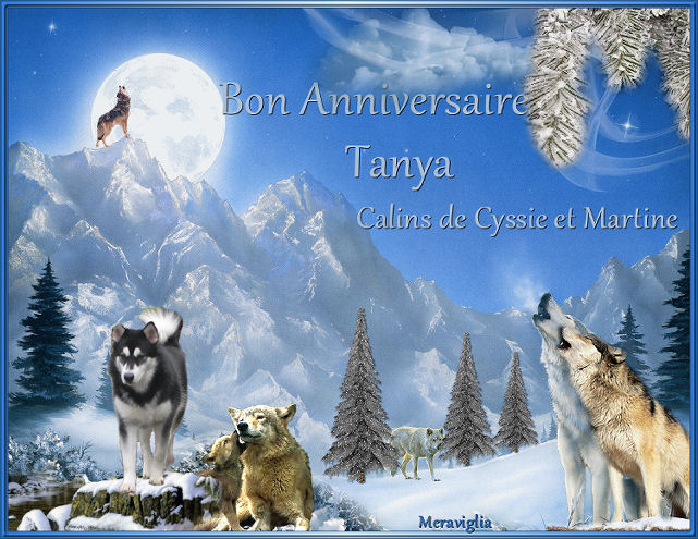 Pour les 1 an de Tanya 
