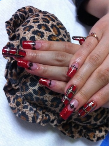 Nail Art - Niigaki Risa inspired nails