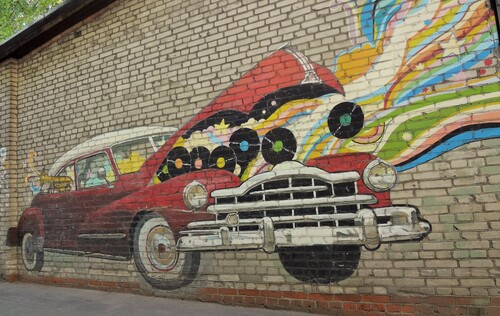 Street art et automobile