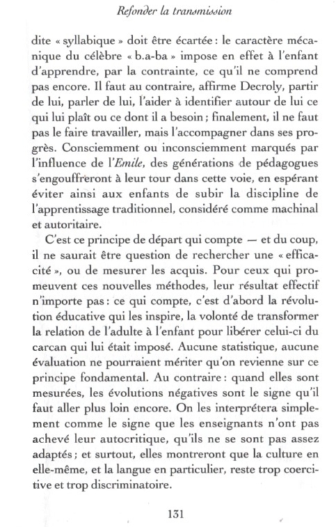 La lecture, une question idéologique (Les déshérités : extraits)