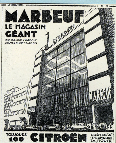 Box-office du Marbeuf - De 1934 à 1942