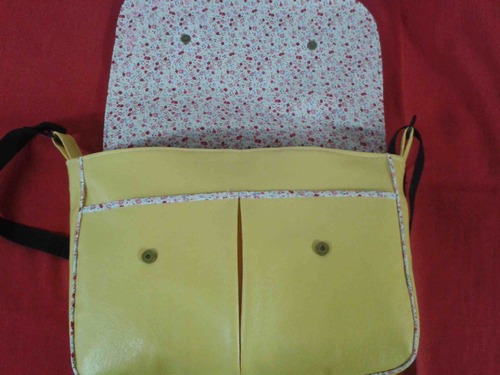 sac cartable 'banana split"