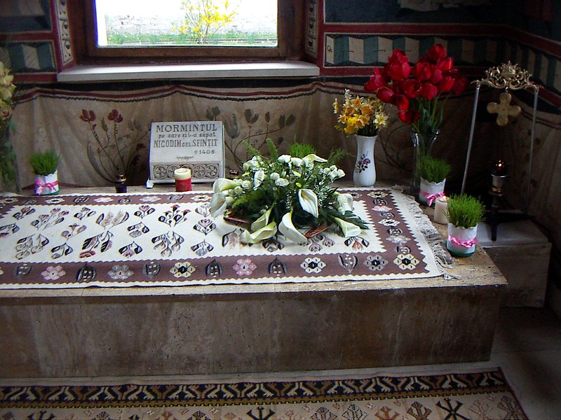 Saint Nicodème de Tismana. Moine athonite en Roumanie († 1404)