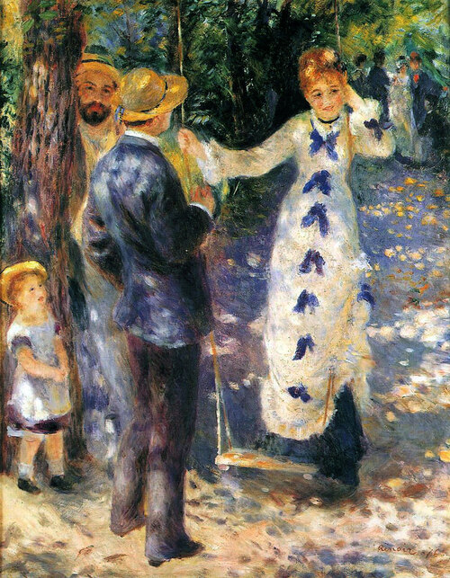 LA BALANCOIRE D'AUGUSTE RENOIR