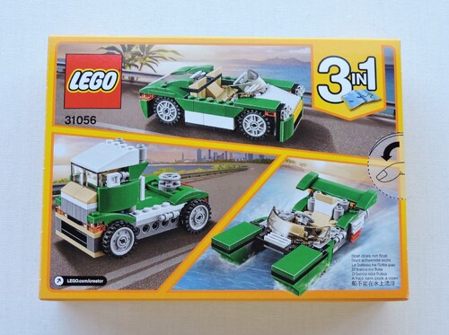 LEGO CREATOR - Décapotable verte (122 pièces)