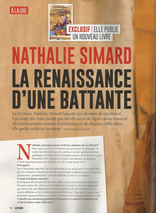 Biographie de Nathalie 2ième partie