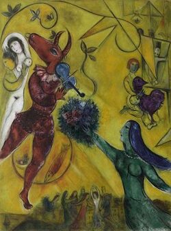 La danse par Marc Chagall